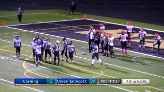 Union Endicott Tigers Vs Corning Painted Post Hawks 10/20/17 Part 9