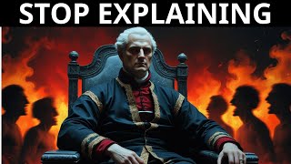 When You Stop Explaining Yourself — You Become Power | Machiavelli’s Law of Perception