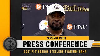 Steelers Press Conference (July 28): Coach Mike Tomlin | Pittsburgh Steelers