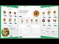 Create a Complete Responsive ' Food / Restaurant ' Website using HTML CSS Javascript