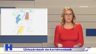 Útlezárások és korlátozások – ZTV Híradó 2020-09-11