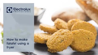 How to make falafel using a fryer | Electrolux Professional