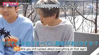 【BTS 日本語字幕】防弾少年団 ジン長男の面白い_可愛い所#BTS