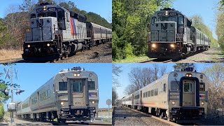 HIGH SPEED AND NEW LOCATIONS!!! Action On NJ Transit's Atlantic City Line In Spring Of 2021!!!