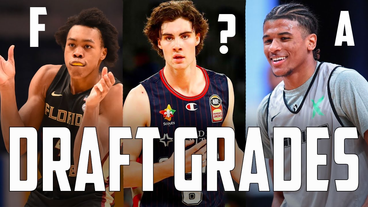 Grading EVERY Pick Made In The Top 10 Of The 2021 NBA Draft... - YouTube