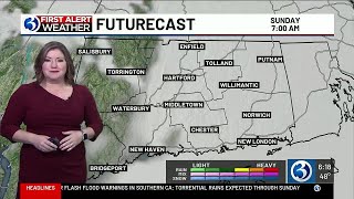 Strong wind gusts and chilly weather gradually returns