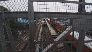 Villupuram junction beautiful in Rainy session See this Electric loco wow fantastic View