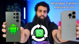 WhatApp Data Transfer from Android to iPhone | Wondershare Dr.Fone WhatsApp Transfer