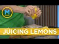 This lemon squeezing hack is going viral and it really works (we try it on live TV) | Your Morning