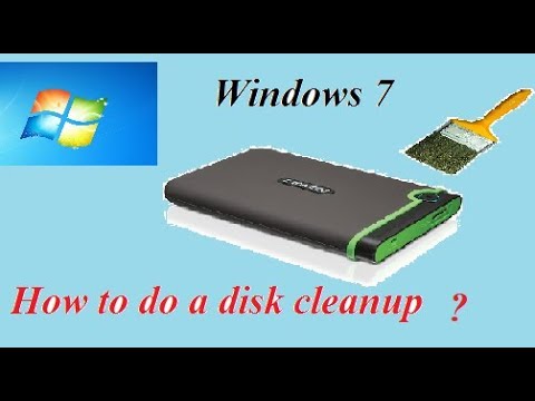 Как использовать мастер очистки диска Windows 7