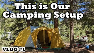 Our Camping Setup - Solar Panels, Fridges, and Batteries! (Also Including Jeff's Setup!!)