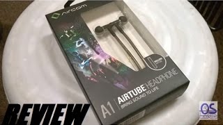 REVIEW: Aircom A1 Airtube Headphones (Anti-Radiation)