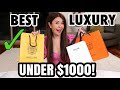 10 BEST LUXURY ITEMS UNDER $1000 🛍️ New Bags, Shoes & Jewelry *Affordable Luxury Haul*