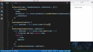 07 egghead react add a remove item button to each row with react native touchableopacity