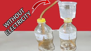 How to make Automatic water Fountain Without Electricity | Non-stop water Fountain | Science Project