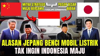 Mengapa Jepang Membenci Mobil Listrik EV? Tidak ingin Indonesia Berjaya Maju