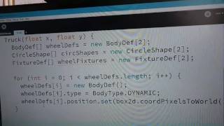Simon translating CarOnTerrain from Phaser.io (JavaScript) into Processing (Java) 2