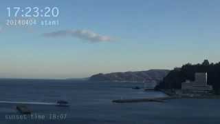 熱海の夕暮れ 2014年4月4日（朝の熱海 #493 アタミノデ番外篇