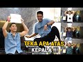 CHALLENGE LAWAK TEKA APA ATAS KEPALA !!! ANIQ BUDAK DUGEM...