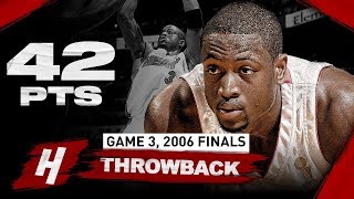 The Game Dwyane Wade SCORED 42 Points In A Comeback Win vs Mavericks | Game 3, 2006 NBA Finals