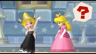 What happens when Bowsette saves Peach for Bowser? - New Super Mario Bros U Deluxe