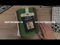 Flip through of September 2024 💫 Hobonichi, Sterling Ink, Field Notes, Travelers Notebook