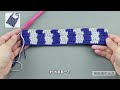 娟娟编织 时尚漂亮的水波纹腋下包包 针法简单easy for begianners diy tutorial crochet bag part 1