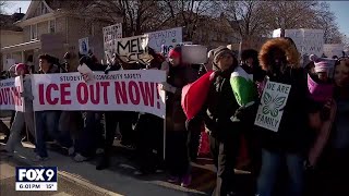St. Paul students stage walk out in protest of ICE