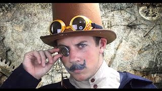 MEN'S STEAMPUNK COSTUME LOOK // Makeup How-to