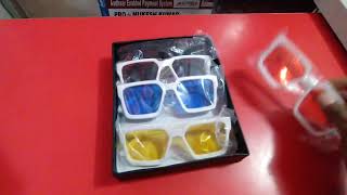 #Sunglasses #mmetechnology Dervin Flat Design Rectangular Sunglasses for Men & Women LOW PRICE UNBOX