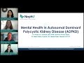 Mental Health In Autosomal Dominant Polycystic Kidney Disease (ADPKD)