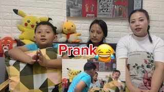 Prank gareko choree \u0026 xora risayo hami chai ko ?😡?