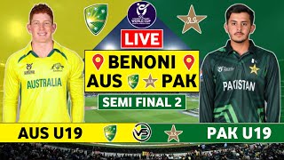 U19 World Cup Live: Australia U19 v Pakistan U19 Live | AUS U19 v PAK U19 Semi Final Live Commentary