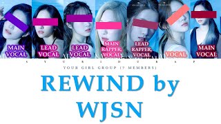 Your Girl Group (7 Members) Sing Rewind by WJSN