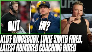 Kliff Kingsbury \u0026 Lovie Smith Fired, Who Will Be The New Head Coaches In The NFL? | Pat McAfee React