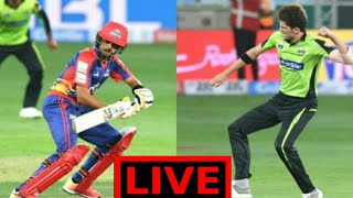 PSL LIVE 2020|Lahore Qalandars vs Karachi kings live match|