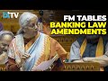 #WinterSession2024 | FM Nirmala Sitharaman Tables Banking Law (Amendments) Bill 2024 In Lok Sabha