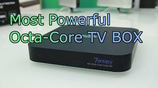 Instabox Fantasy Review - Fastest 4K Android TV Box - Octa Core + 64core GPU - Sata Station [HD]