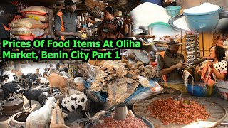 EDO: Price Update On Food Items |Rice| Goat Meat| Beans| Fish| Garri| At Oliha Market In Benin City