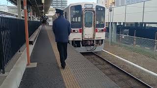 ひたちなか海浜鉄道キハ11形勝田駅発車