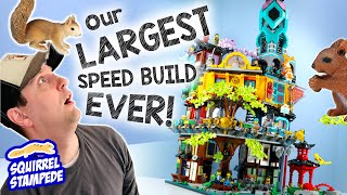 LEGO Ninjago City Gardens 10 Year Speed Build Spectacular!