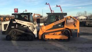 Mustang 2500RT vs Terex PT-110 on concrete - JGE