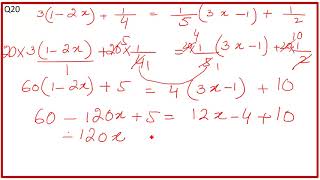 Applied Finite Math 1010: Chapter1: Excecise 1.1 Q (20):  English