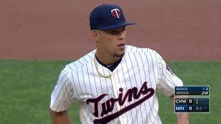 CWS@MIN: Berrios goes eight strong with eight K's