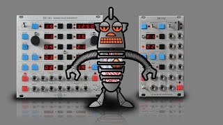 ER-101 \u0026 ER-102 as a trigger sequencer