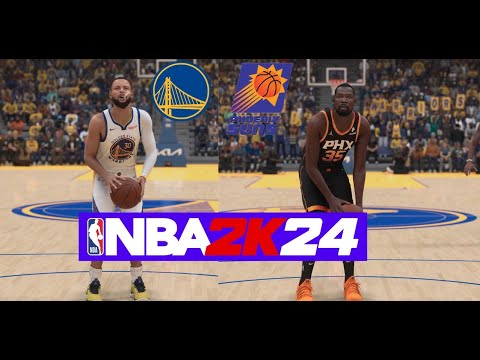 NBA 2k24 | Suns Vs Warriors | Season Game | Full Game Highlights - YouTube