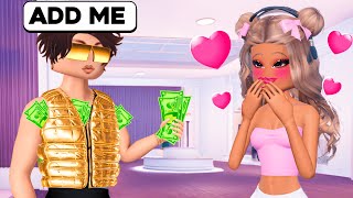 RICH GUY Tried Stealing my GIRLFRIEND in Dress To impress!