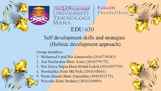 Self Development Skills & Strategies (Holistic Development Approach)
