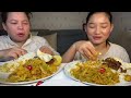 आफैले बनाएको chicken spicy अचार ध्यूमा राखेर बनाएको मिठो बन्दाकोपी