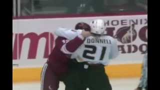 Hockeyfighters.cz  Sean O'Donnell vs Craig Weller.wmv